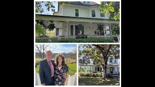 TOUR OF OUR 1910 AMERICAN FOUR SQUARE Front Room & Foyer