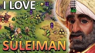 Suleiman is an incredible, dare I say, MAGNIFICENT Science Civ In Civ 6. There I said it.