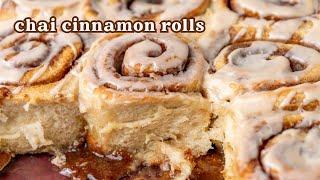 Chai Cinnamon Rolls Recipe