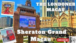 THE LONDONER MACAU 2023 | SHERATON GRAND MACAU HOTEL ROOM REVIEW | @travelingartasty