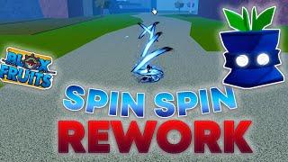 SPIN SPIN REWORK | Blox Fruits UPDATE 20