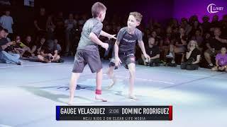 Main Character Jiu Jitsu Kids 2 Gauge Velasquez Vs  Dominic Rodriguez #grappling #bjj