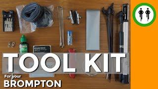 Minimalist Touring Tool Kit for Brompton bikes