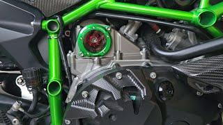 Ninja H2 Clear Window SuperCharger Installation