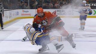 Connor Clifton Challenges Radko Gudas For Big Hit on Jason Zucker