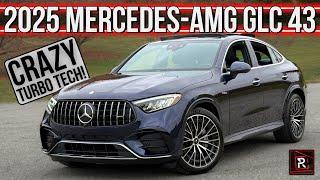 The 2025 Mercedes-AMG GLC 43 Is A Stand-Out Luxury SUV With A Complex Electric Turbo Engine