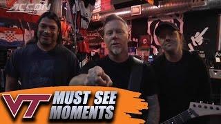 Metallica's Message to Virginia Tech Coach Frank Beamer