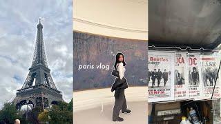 PARIS VLOG  : what i ate, eiffel tower, 3 day itinerary, museums & cute cafes