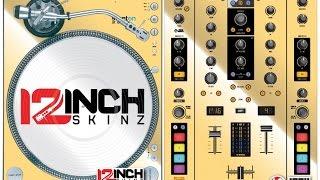 GOLD Turntables & Mixer By 12inchskinz.com DIY Video