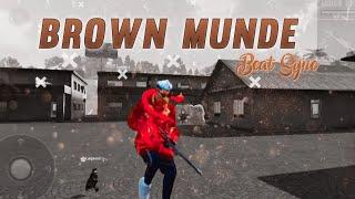 Free Fire Beat Sync Edited Montage || Brown Munde || BLACK FF YT