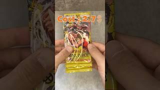 ONE PIECE Kingdoms of Intrigue！！Opening TCG!!#tcg #shorts #onepiececards  #tcgworld #onepiece  #asmr