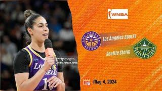 Full Game : Los Angeles Sparks vs Seattle Storm - May 4, 2024 | WNBA Preseason