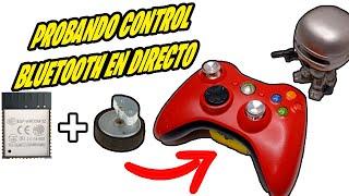 PROBANDO CONTROL BLUETOOTH CON RUMBLE EN DIRECTO