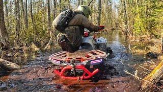 Sinking Into The Worst Trail We've Found on ATV's