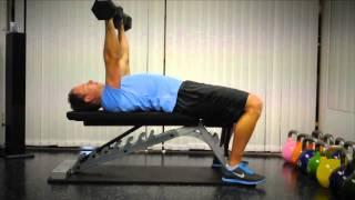 Exercise Index: Benchpress with Dumbbells