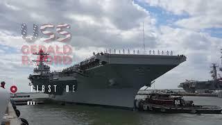  USS Gerald R. Ford - The Largest Warship in The Universe (as we know so far)