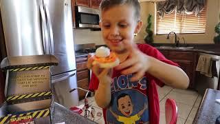 Spider-man spooky cookie experiment | Deion's Playtime skits