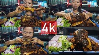 kelcha Lu Mukbang (The Goat's Head)