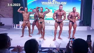 Laco Andrejko bodybuilding Mr.Greece & Mr.Cyprus 3.6.2023   WABBA THLON-OVERALL ️