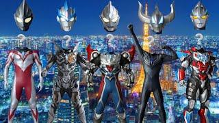 WRONG HEADS ULTRAMAN DARK, ZERO, SEVEN, GEED MAGNIFICENT, TIGA, ARC, ORB, ULTRAMAN ROSSO