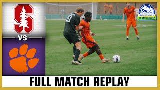 Stanford vs. Clemson Full Match Replay | 2024 ACC Men’s Soccer