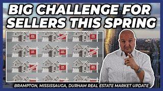 Big Challenge For Sellers This Spring (Peel Region Real Estate Market Update)