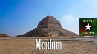 The Collapsed Pyramid of Meidum, Egypt, 30 December 2022 | Snefru's 3-in-1 pyramid!