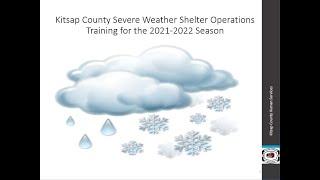 Severe Weather Shelter Operations Training 2021-2022