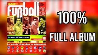 Panini Full Sticker Album German Bundesliga 2005-2006 100% - COMPLETE, LLENO, COMPLETO, ЗАПОЛНЕННЫЙ