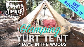 Timber Ridge 6 Person Glamping Yurt Tent REVIEW - Bringing Comfort to Your Next Camping Trip