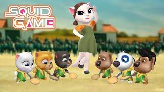 My Talking Tom Friends - SQUID GAME - CAT vs DOG