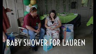 Baby Shower for Samuel !  First Grandbaby Pre-party | Lauren and Matthew