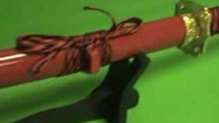 FULL LENGTH RED SAMURAI SWORD TRADITIONAL KATANA