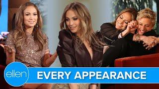 Every Time Jennifer Lopez Appeared on the ‘Ellen’ Show