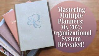 Mastering Multiple Planners for Ultimate Productivity: My 2025 Planner System Revealed!