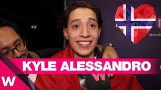  Kyle Alessandro - Winner's reaction | MGP 2025 | Norway