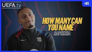  RAPHINHA: How Many BRAZILIAN BALLERS Can You Name?