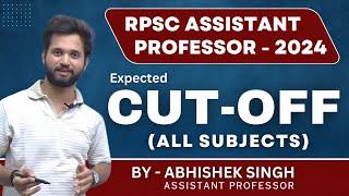 RPSC Assistant Professor Exp Cutoff | All Subjects | Political Science | Geography | History | Hindi