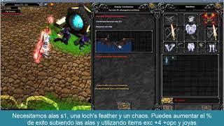 Crear Alas s2 en Mu Online Latino