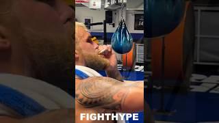 JAKE PAUL SMOKING NATE DIAZ TRAINING; “GETTING LUNGS READY” FOR 10-ROUND SHOWDOWN