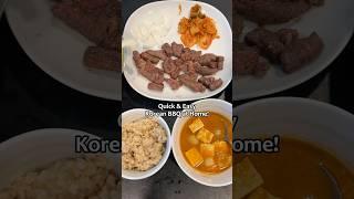 Quick & Easy Korean BBQ at Home!