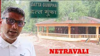 Persistent rainfall in Netravali leads to rising waters at Dattagupha Temple