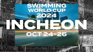 Етап Кубку Світу з плавання В Інчхоні 2024/Swimming World Cup, Incheon 2024