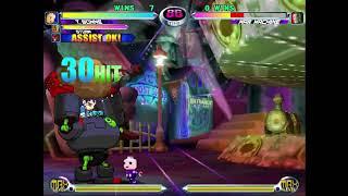 MvC2: Romneto - Magneto/Tron Tag Infinite (Hyper Grav Variation) [7 Reps] vs WM .:3.9.25:.