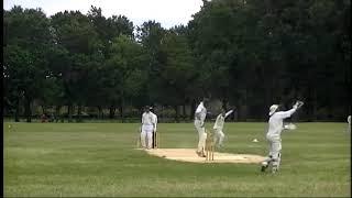 Jahanzeb Alam caught wicket keeper Donwell Hector not out says the Umpire