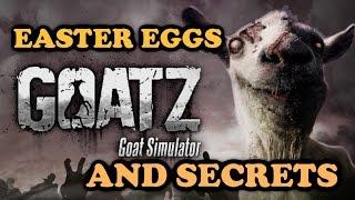 Goat Simulator: GOATZ All Easter Eggs And Secrets