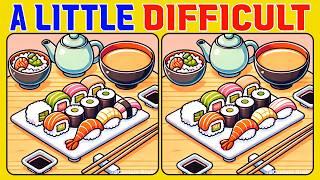 Can You Spot the 3 Differences in THIS Brain Teaser? 《A Little Difficult》