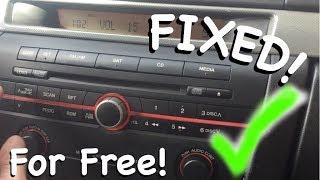 Mazda 3 Radio does not work - FIXED in less than five Minutes