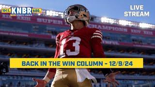 49ers beat Bears 38-13 | KNBR Livestream | 12/9/24