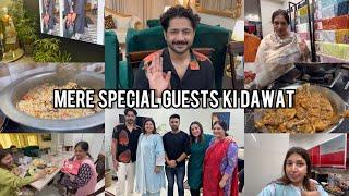 IMRAN ASHRAF KI MERAY GHAR PAY DAWAT | SHOPPING FOR MY SAMDHAN | BALOCHI TIKKA RECIPE